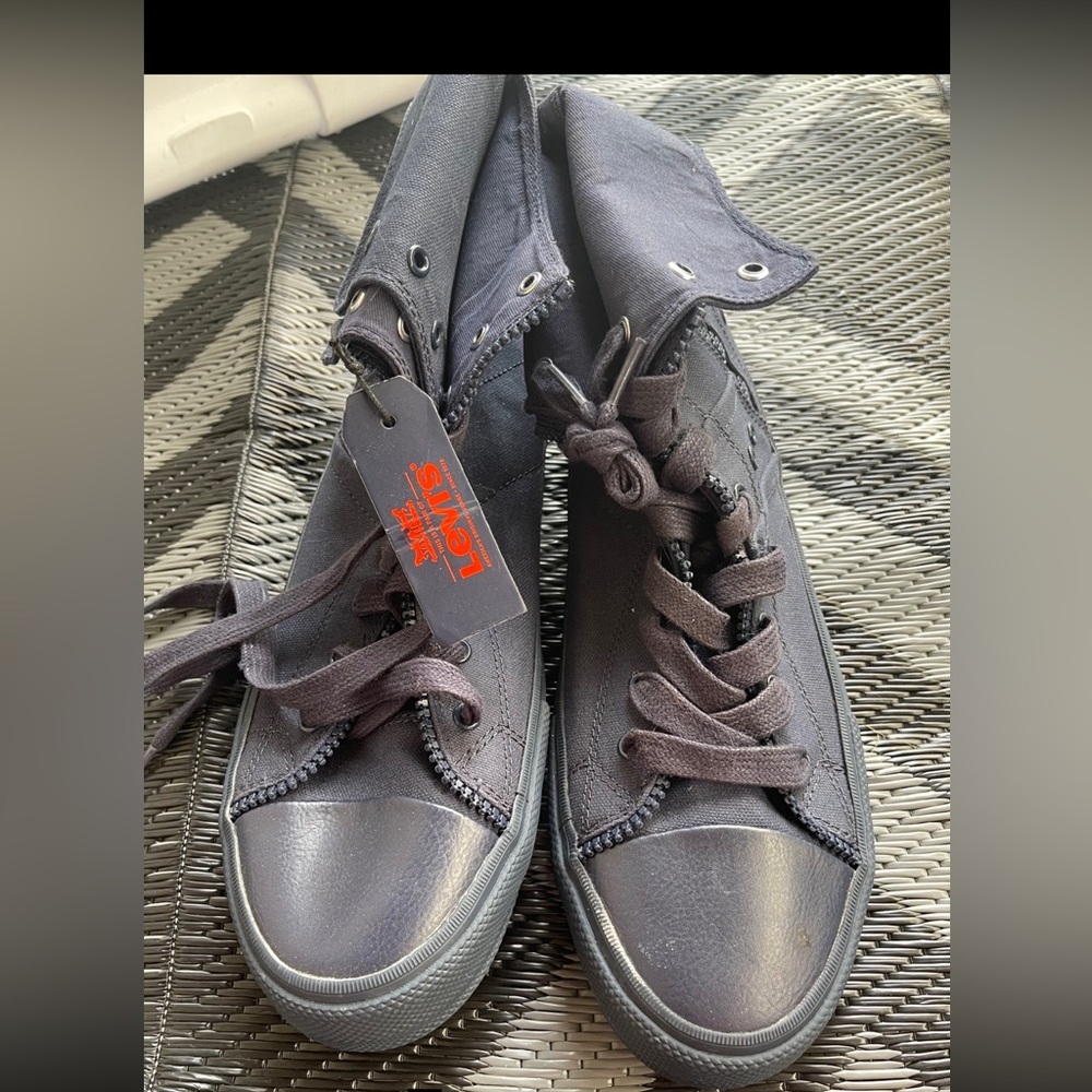 Levi’s high tops.
